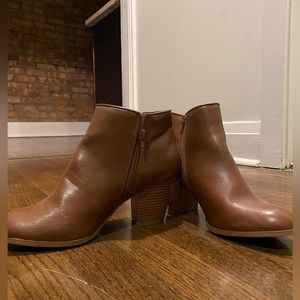 Style & Co Brown Booties